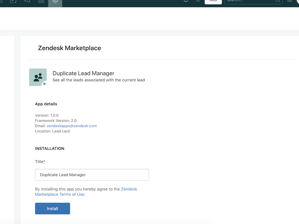 Duplicate Lead Manager screenshot 1